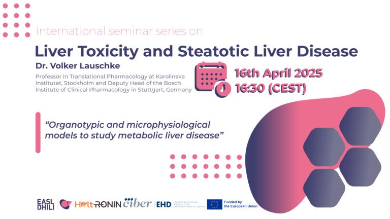 International Seminar Series on Liver Toxicity and Steatotic Liver Disease